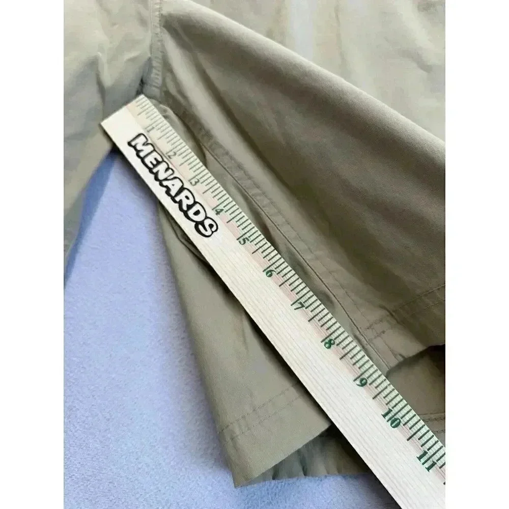Eddie‎ Bauer Shorts Mens 32 Beige Travex Chino Hiking Camp Stretch Outdoors